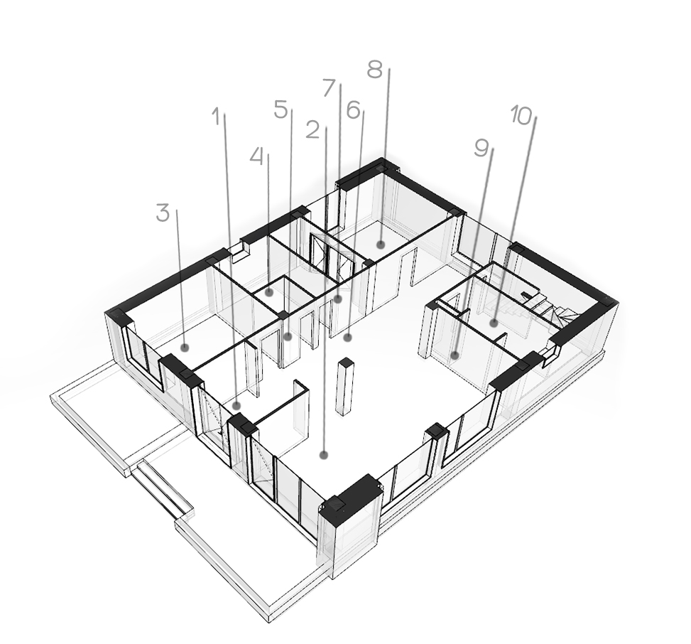 Загородный дом в Атырау NS House - Архитектурное бюро - Boiko Architects