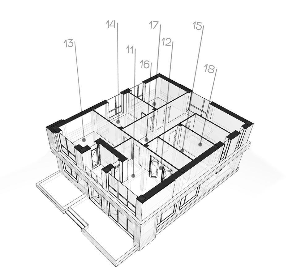 Загородный дом в Атырау NS House - Архитектурное бюро - Boiko Architects